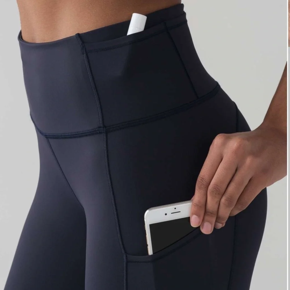 Lululemon Women’s Fast & Free Crop II Leggings Tights *Nulux 19